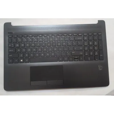 TOPCOVER WITH KEYBOARD AND TOUCHPAD BLACK COLOR FOR HP 15-DA, 15-DB L63578-001