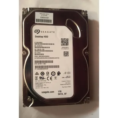 Seagate BARRACUDA 1 TB 7200 RPM 6GB/S Desktop SATA Internal Hard Disk Drive (HDD) (Interface: SATA, Form Factor: 3.5 inch) PN: ST1000DM003