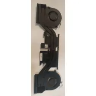 Dell laptop cooling fan and heatsink assembly G Series G5 5587 and G7 15-7577/7588 Inspiron 7577 models PN: 04MR2Y 02JJCP