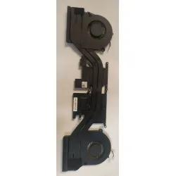 Dell laptop cooling fan and heatsink assembly G Series G5 5587 and G7 15-7577/7588 Inspiron 7577 models PN: 04MR2Y 02JJCP