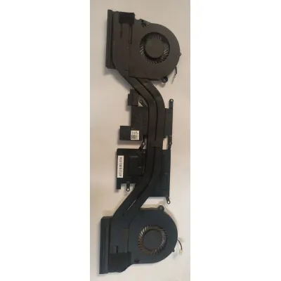 Dell laptop cooling fan and heatsink assembly G Series G5 5587 and G7 15-7577/7588 Inspiron 7577 models PN: 04MR2Y 02JJCP
