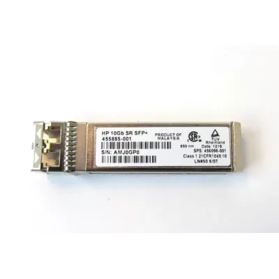 HP 10GB SR SFP+ Optical Gigabit Ethernet Transceiver Module 455885-001