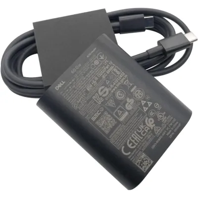 Dell XPS 13 9320 Latitude 5330 5340 320 7330 9330 60W Watt USB Type C AC Power Adapter