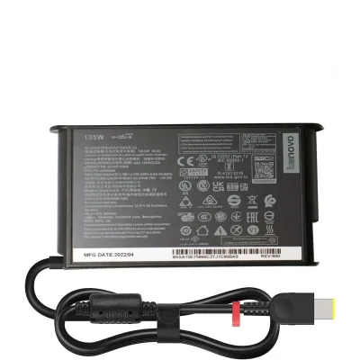 Lenovo ThinkPad P1 20ME ideapad X1 135W USB-Pin 20V 6.75A Laptop Adapter