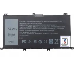 Dell Inspiron 15 7566 7567 7557 5576 5577 74wh 6 cell Laptop Battery 071JF4 71JF4