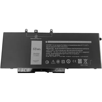 Dell Latitude 5480 5580 5280 4-Cell 68Wh Laptop Battery GJKNX